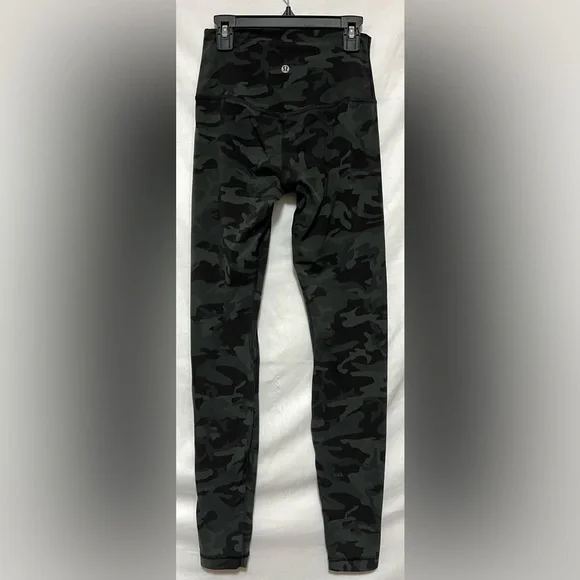 Lululemon High Rise Camo Align Pant 28" Yoga Activewear Leggings Workout Gym - Picture 10 of 13